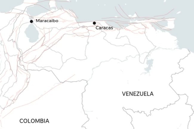 Two devastating earthquakes hit a minute apart in northern Venezuela